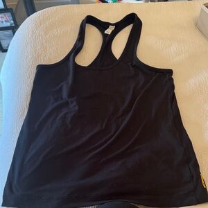 Lolë Black Racerback tank top